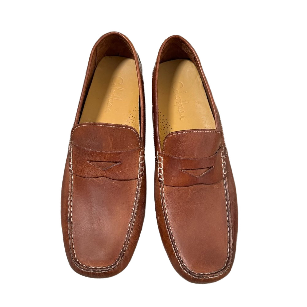Cole Haan Men's SZ 12M Driving Penny Loafers - Classic Preppy Style